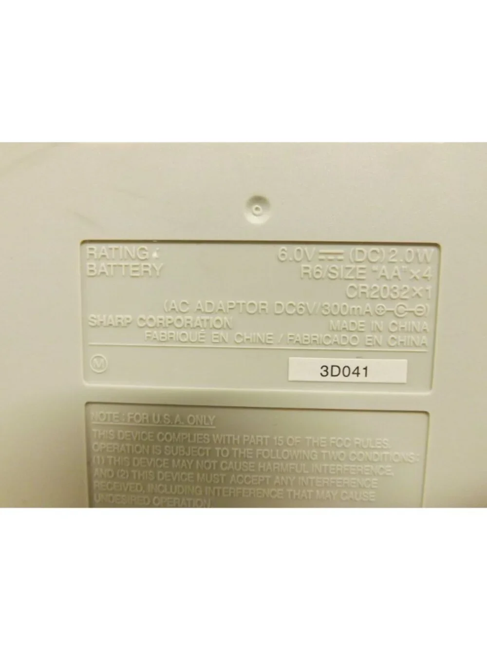 Sharp EL-1750V Printing Calculator W Adapter 12-Digit Display Tax Currency